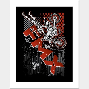 FMX RIDER Posters and Art